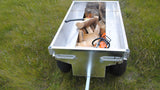 Marlon ATV 1605 Pull Behind Trailer w/ Lid & Gas Can Holder